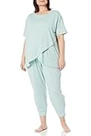 Amazon Pijama de Maternidad y Lactancia de Mezcla de Algodón Mujer, , M
