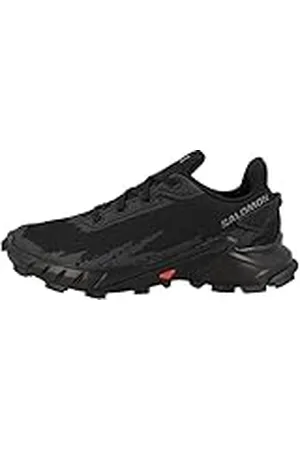 Salomon Alphacross 4 Zapatillas de Trail Running para Mujer, Agarre potente, Comodidad duradera, Rendimiento versátil, Black, 40 2/3
