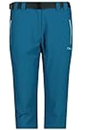 CMP Pantalón capri stretch mujer, Deep Lake, XXS