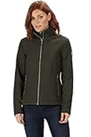 Regatta Charley - Chaqueta softshell repelente al agua y al viento, apta para ecuestres, suave, color azul , talla 12, , 40