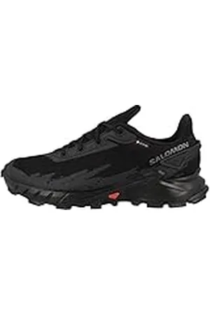 Salomon Alphacross 4 Gore-Tex Zapatillas Impermeables de Trail Running para Mujer, Agarre potente, Protección frente al agua y el clima, Comodidad duradera, Black, 40