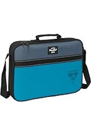 Safta BLACKFIT8 CALIFORNIA - Cartera Extraescolares, Tejido Reciclable, Maletín Portatodo, Bandolera, Cómoda y Versátil, Calidad y Resistencia, 38x6x28 cm