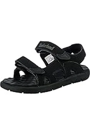 Timberland Perkins Row 2-Strap, sandale junior Descubierta Unisex niños, Negro (Black), 29 EU