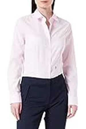 Seidensticker City Bluse Langarm Slim Fit Uni, Blusa para Mujer, , 36