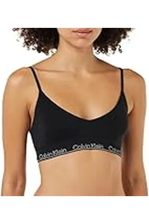 Calvin Klein Sujetador Tipo Bralette Mujer Lightly Lined Triangle con Copas Preformadas, , S