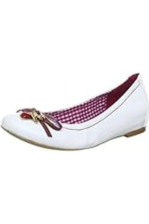 Högl Högl shoe fashion GmbH 5-100964-02000 - Bailarinas de Cuero para Mujer, Color Blanco, Talla 41.5