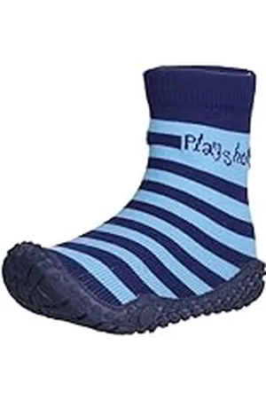 Playshoes Zapatillas de Playa con protección UV Raya, Zapatos de Agua, Unisex niños, Azul (Navy/Light Blue), 28/29 EU
