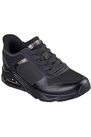 Skechers Tres-Air Uno, Zapatillas Mujer, Black, 36 EU