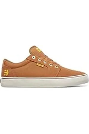 Etnies Barge LS, Zapatos de Skate Hombre, Marrón, Dorado, Amarillo, 45.5 EU