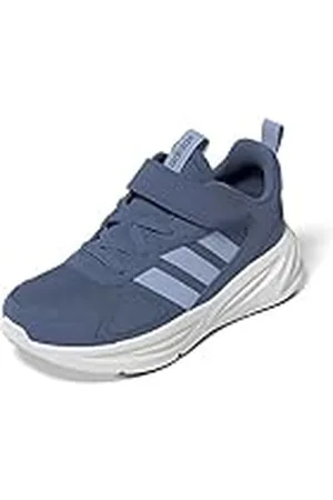 adidas Ozelle Running Lifestyle Elastic Lace with Top Strap Shoes, Zapatillas para Correr, Crew Blue/Blue Dawn/Cloud White, 38 EU