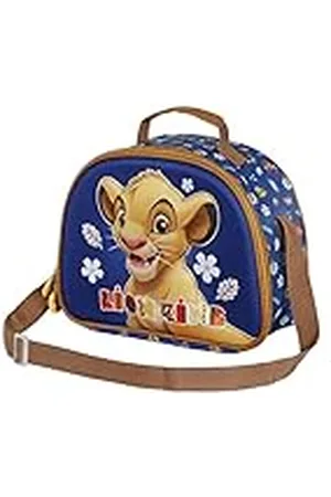 Disney Karactermania El Rey León Little Face-Bolsa Portamerienda 3D, Azul
