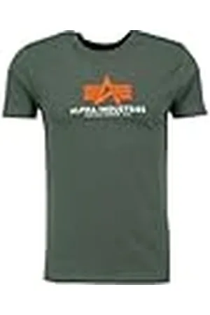 Alpha Industries Camiseta de Caucho Basic T para Hombre