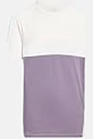 adidas Unisex niños Tiberio 3-Stripes Colorblock Cotton tee Kids, , 7-8 Years