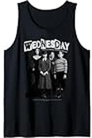 Wednesday Once An Addams Always An Addams Family Shot Camiseta sin Mangas