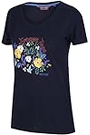 Regatta Filandra IV - Camiseta De Manga Corta con Estampado Gráfico De Algodón Coolweave T-Shirts/Polos/Vests, Mujer, , 14
