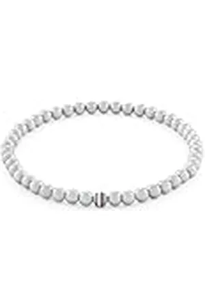 Tommy Hilfiger Jewelry Pulsera con cuentas para Mujer Colección de Acero inoxidable, oro amarillo o oro rosado