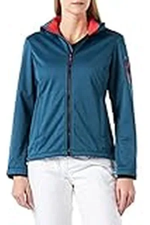 CMP Chaqueta softshell melange mujer con capucha desmontable, , XXL