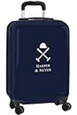 Safta Harper & Neyer - Trolley de Cabina 20 Pulgadas, Maleta con Ruedas, Candado de Seguridad, Maleta Ligera, 34.5x20x55 cm