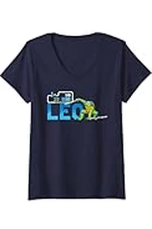 Teenage Mutant Ninja Turtles Mujer TMNT Retro Arcade Juego Leo Turtles In Time Leonardo Camiseta Cuello V