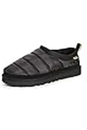 UGG Tasman Puft, Pantuflas Hombre, Black, 38 EU