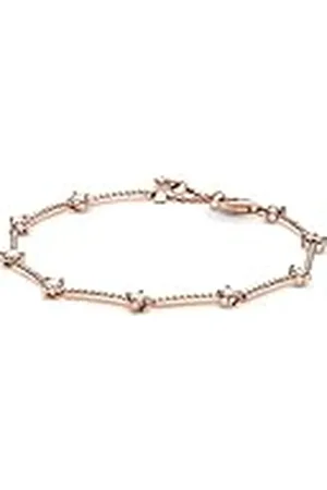 PANDORA Pulsera líneas de pavé brillante 589217C01-16 mujer