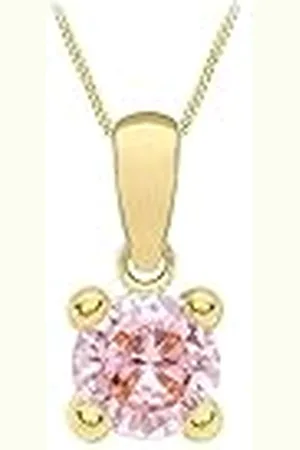 Amazon Collar con Colgante de Piedra Natal de Octubre en Oro de 9 Quilates (previamente Amazon Collection)