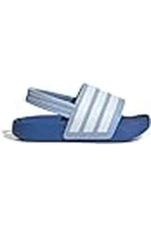 adidas Adilette ESTRAP Slides Infants, SE DESLIZA Unisex bebé, Clear Sky/Cloud White/Bright Royal, 21 EU