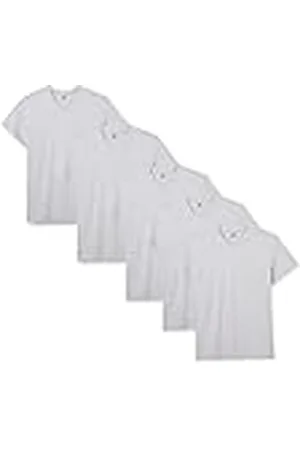 Lower East LE105 Camiseta, (Paquete de 5), L (Pack de 5) para Hombre