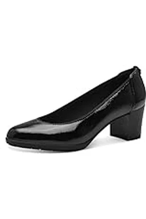 Tamaris Zapatos de Salón de Piel para Mujer, Tacón de Embudo, Cómodos, , 41 EU