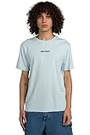 Element Simple Logo - Camiseta de Manga Corta - Hombre - L - Azul