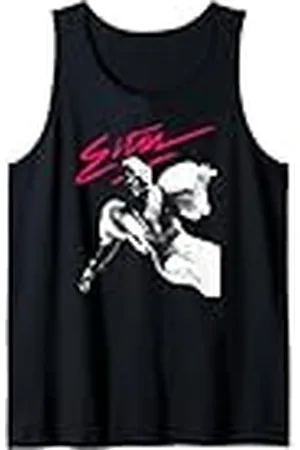 Elton John Retrato musical de con pincel rosa Camiseta sin Mangas