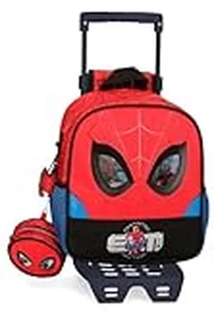 Marvel Spiderman Protector Mochila Preescolar con Carro 23x25x10 cms Poliéster 5,75L