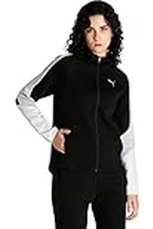 PUMA Evostripe Full-Zip Hoodie Sudor, Mujer, Negro Black, XS