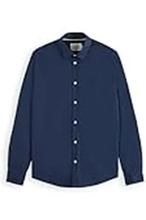 Scotch&Soda Core-Poplin Solid Camiseta, , M para Hombre