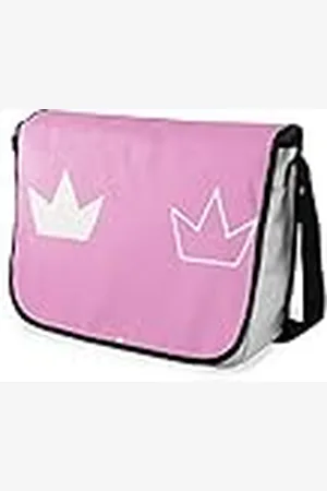 Bonamaison Bolsa de Mensajero con Estampado Digital con Correa Negra para Estudiantes, Bolsa de Cuerpo Cruzado, Bolsa de mensajería, Bolsa de Hombro para niños, niñas, niños, tamaño: 29 x 36 cm
