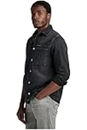 G-Star Para Hombre 1-Pocket Regular Denim Shirt LS, , XS