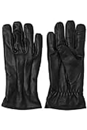JACK & JONES Jacmontana Leather Gloves Sts, Guantes Hombre, , Small (Talla del fabricante: S/M)