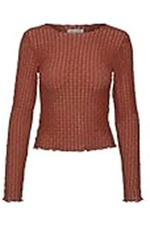 VERO MODA Vmshelby LS O-Neck-Camiseta Corta VMA Noos Manga Larga, , L Mujeres