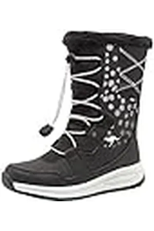 KangaROOS K-Glaze RTX, Botas de Nieve, Schwarz (Jet Black/Silver 5002), 25 EU