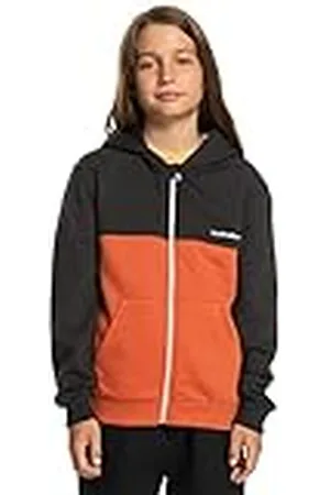 Quiksilver Easy Day - Sudadera con Capucha y Cremallera para Chicos 8-16