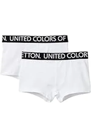 Benetton Set 2 Boxer 3OP80X230 Ropa Interior de Hombres, , 90 para Niños