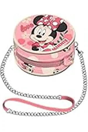 Disney Minnie Mouse Frozen 2-Mini Bolso con Cadena Redondo, 9 x 9 cm
