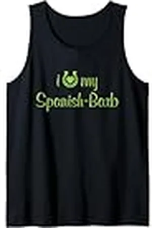 Hip Entrenador ecuestre I Love My Spani-Barb Horse Camiseta sin Mangas
