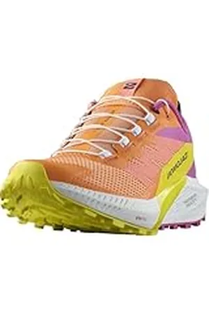 Salomon Sense Ride, Zapatillas de Trail Running Hombre, Sense Ride 5 Bird Of Paradise/White/Sulphur Spring, 41 1/3 EU