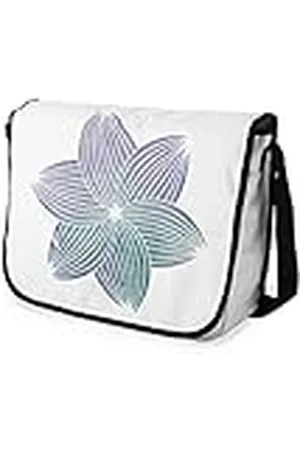 Bonamaison Bolsa de Mensajero con Estampado Digital con Correa Negra para Estudiantes, Bolsa de Cuerpo Cruzado, Bolsa de mensajería, Bolsa de Hombro para niños, niñas, niños, tamaño: 29 x 36 cm