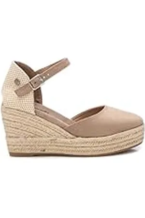 Refresh Alpargatas Mujer Taupe - Calzado Cómodo y Versátil - Moda casual - Modelo 17264408 (Talla 38)