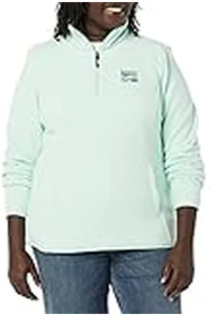 Amazon Disney | Marvel | Star Wars | Princess Chaquetas de Forro Polar con Cuello Perkins y Cremallera de un Cuarto Mujer, , XXL