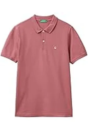 Benetton Camiseta Polo M/M 3wg9u301z Camisa, , XXL Hombres