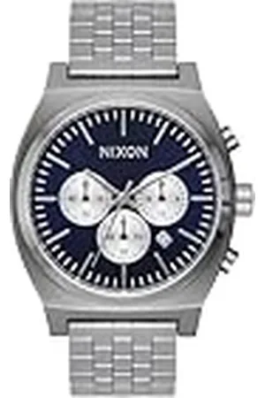 Nixon Reloj Analógico para Hombres de con Correa en Acero Inoxidable A972-5327-00