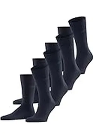 ESPRIT Solid M So algodón lisos pack múltiple, Calcetines Hombre, , 40-46